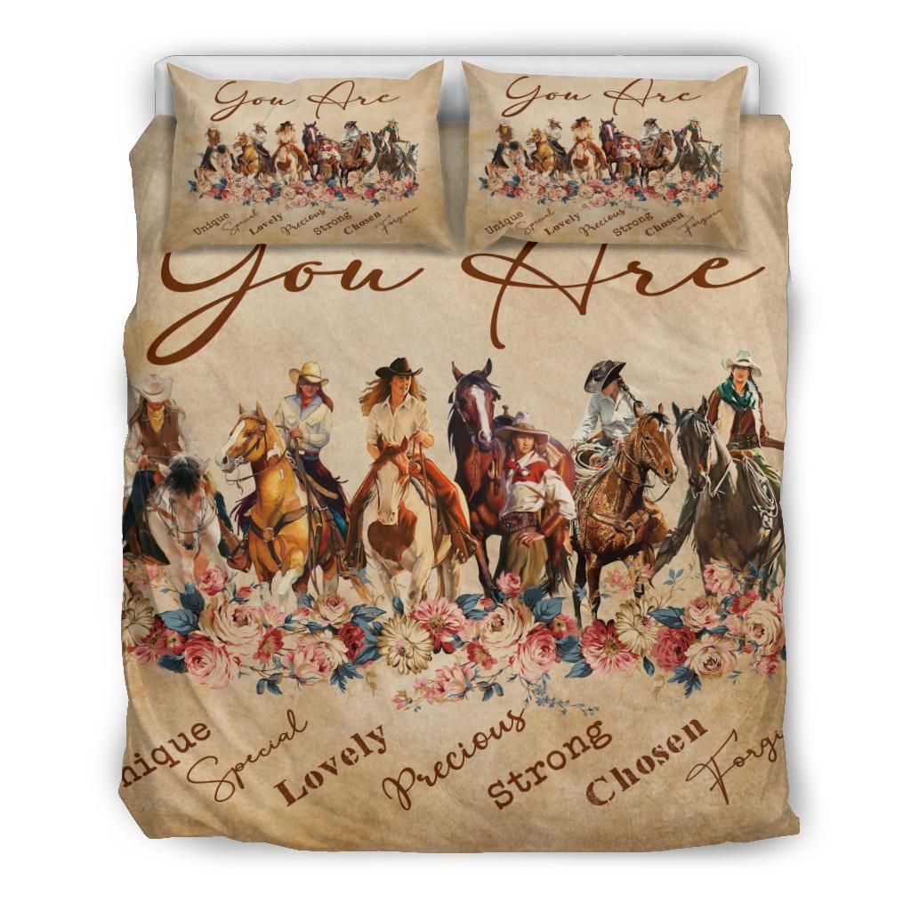 Country - You Are Chosen Riding Horse - Duvet Bedding Set country you are chosen riding horse duvet bedding set 5074