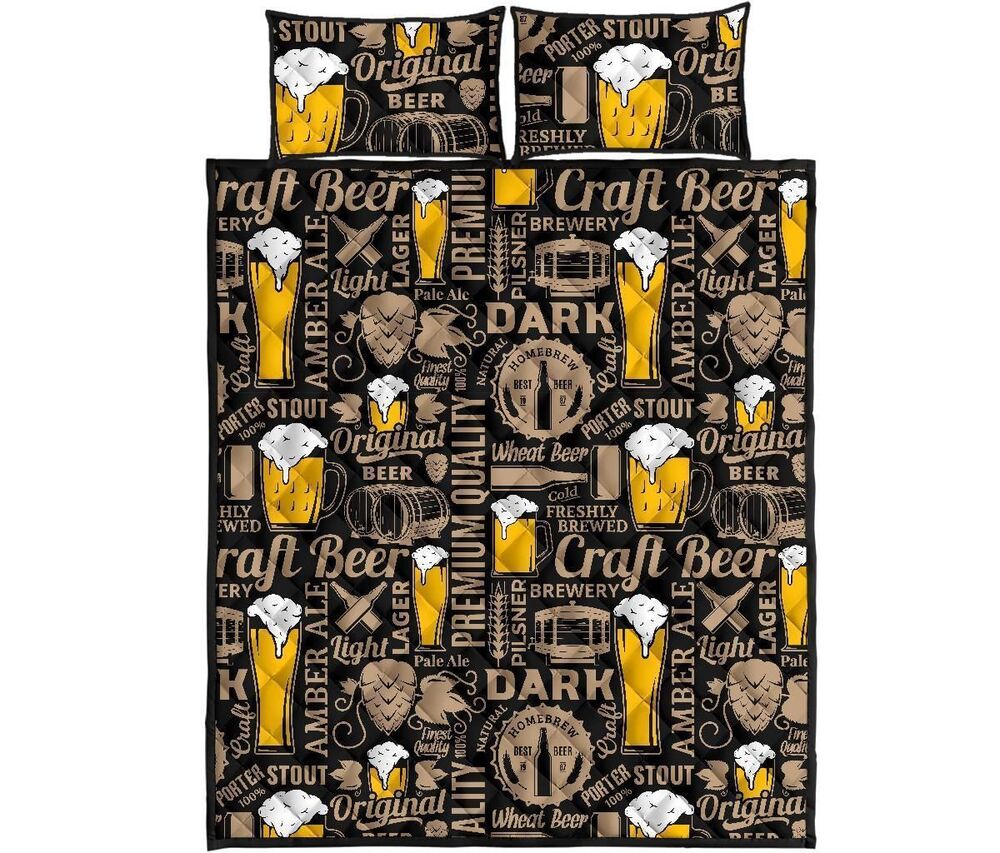 Craft Beer Cool Design Comfortable Bedding Set Bedroom Decor craft beer cool design comfortable bedding set bedroom decor 1787