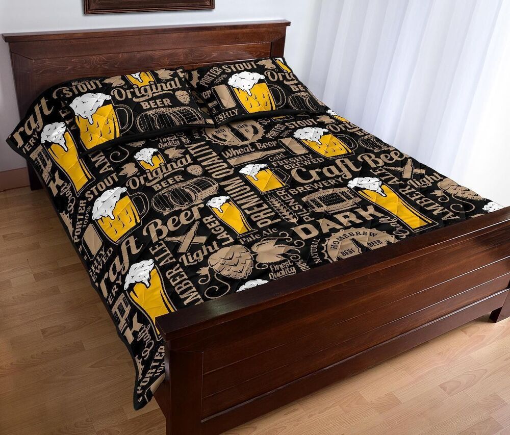 Craft Beer Cool Design Comfortable Bedding Set Bedroom Decor craft beer cool design comfortable bedding set bedroom decor 8959
