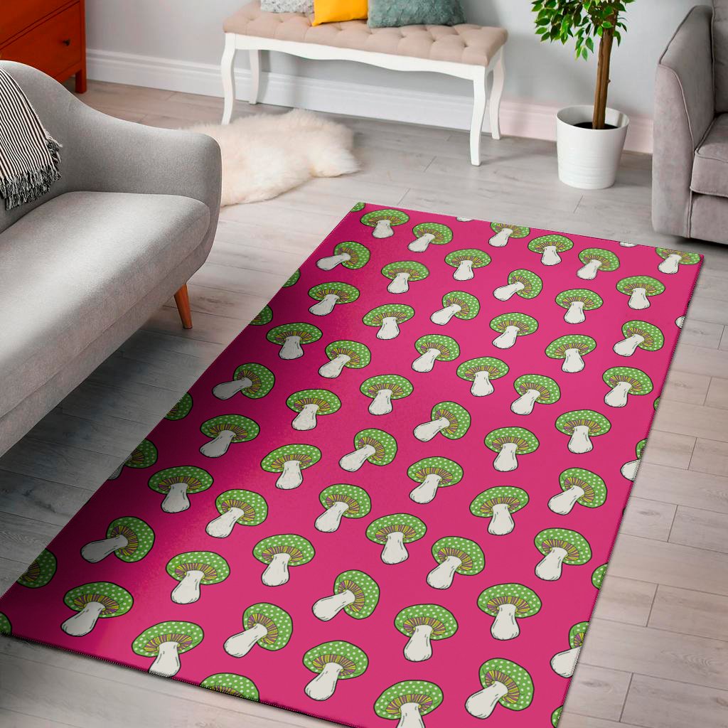 Crazy Mushroom Pattern Print Area Rug Floor Decor crazy mushroom pattern print area rug floor decor 5945