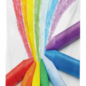 creative children rainbow 3d printed tablecloth table decor 6779