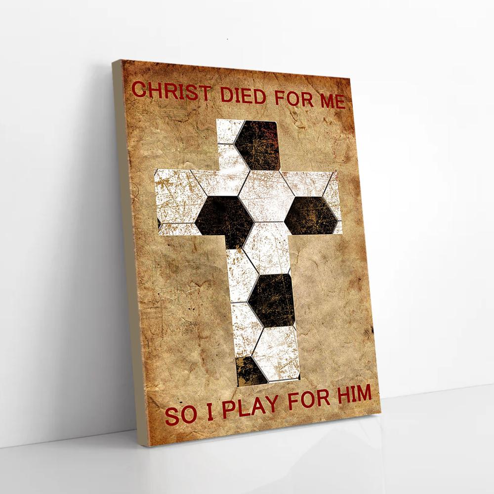 Cross Soccer Canvas Prints - Wall Art Decor cross soccer canvas prints wall art decor 5275