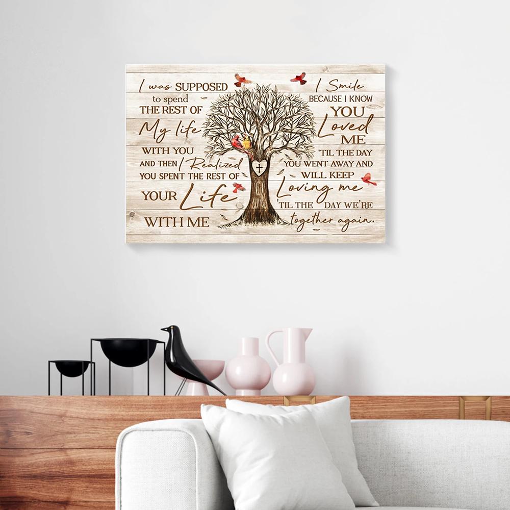 Cross Tree Cardinal Canvas Prints - Wall Art Decor cross tree cardinal canvas prints wall art decor 7884