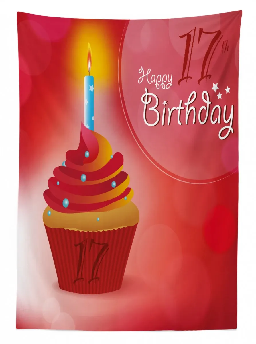cupcake dessert 3d printed tablecloth table decor 7857