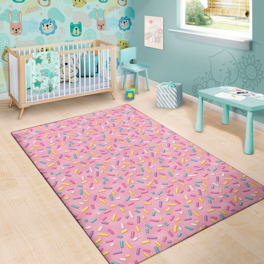 cute candy pattern print area rug floor decor 7107