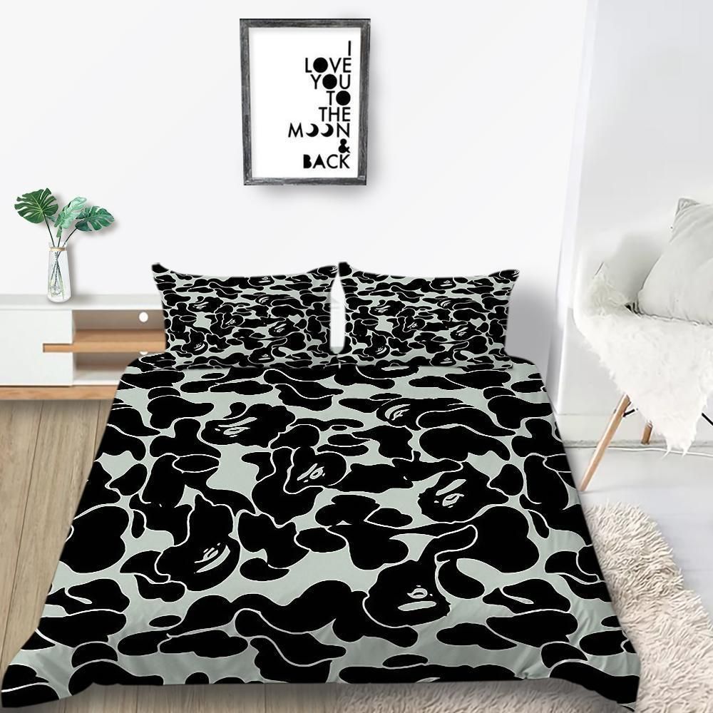Cute Dogs Printed Bedding Set Bedroom Decor cute dogs printed bedding set bedroom decor 6717