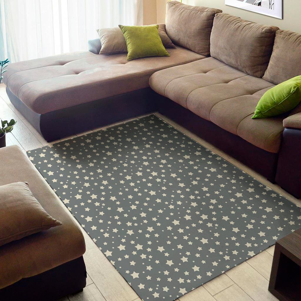 cute star pattern print area rug floor decor 5178