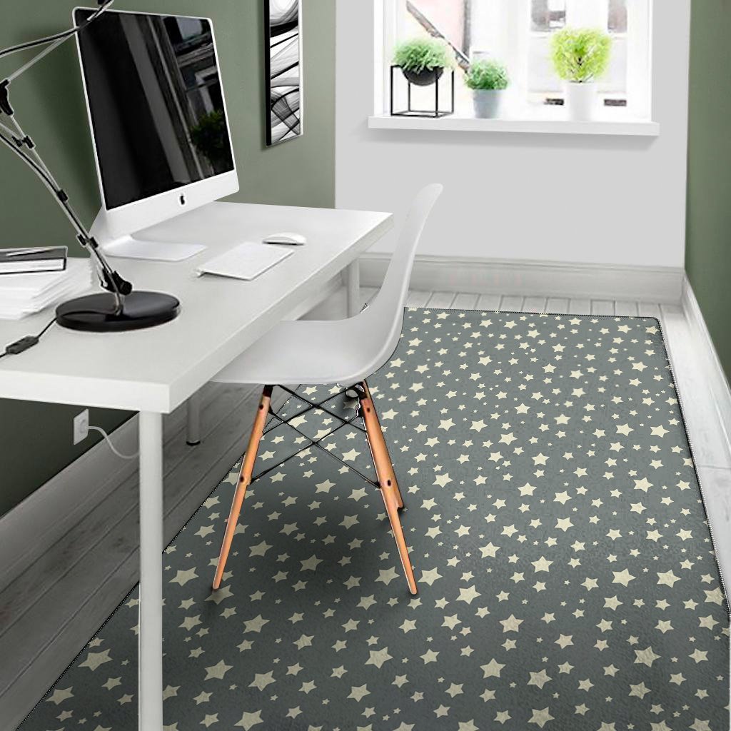 cute star pattern print area rug floor decor 5686