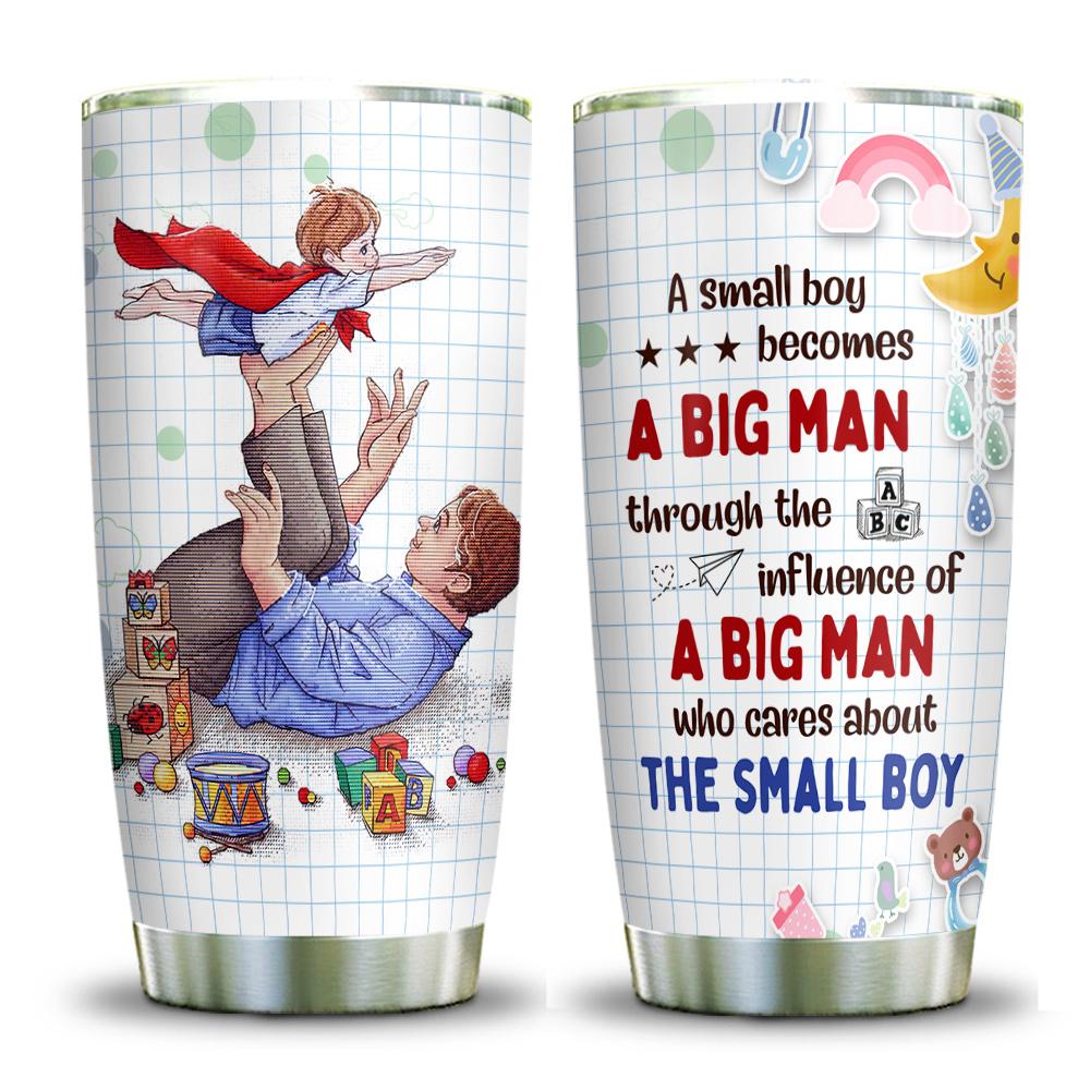 Daddy Is My First Superhero Stainless Steel Tumbler daddy is my first superhero stainless steel tumbler 8942