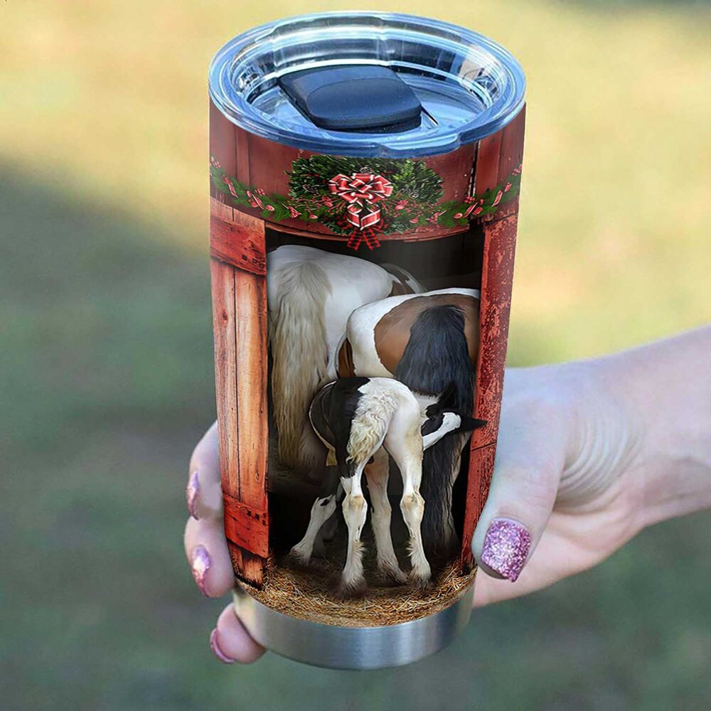 Dairy Cattle Christmas In The Door Stainless Steel Tumbler dairy cattle christmas in the door stainless steel tumbler 8588