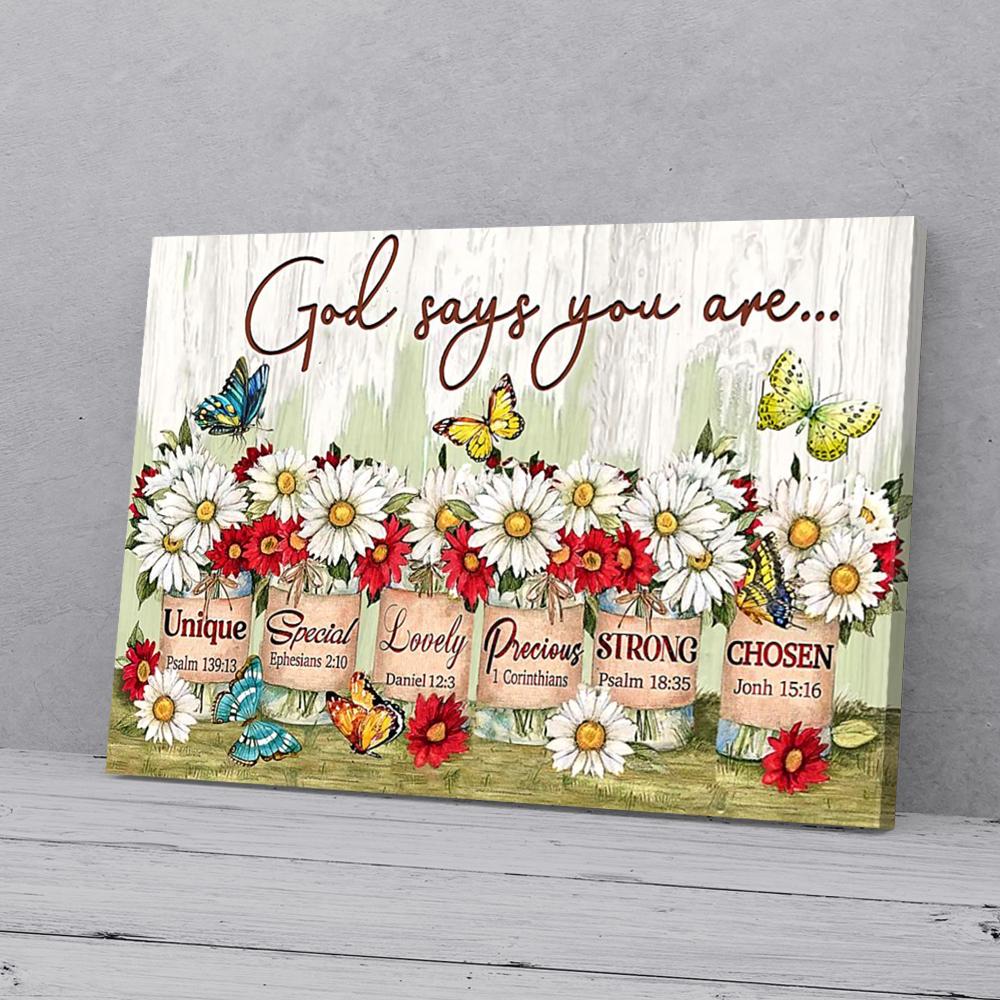 daisy butterfly canvas prints wall art decor 2012