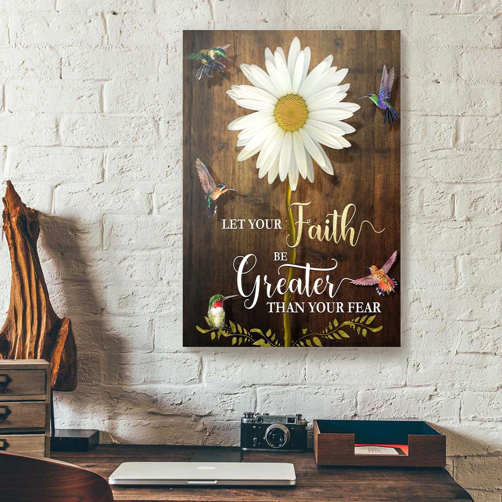 daisy hummingbird canvas prints wall art decor 8721