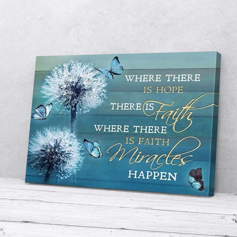 dandelion butterfly canvas prints wall art decor 5236