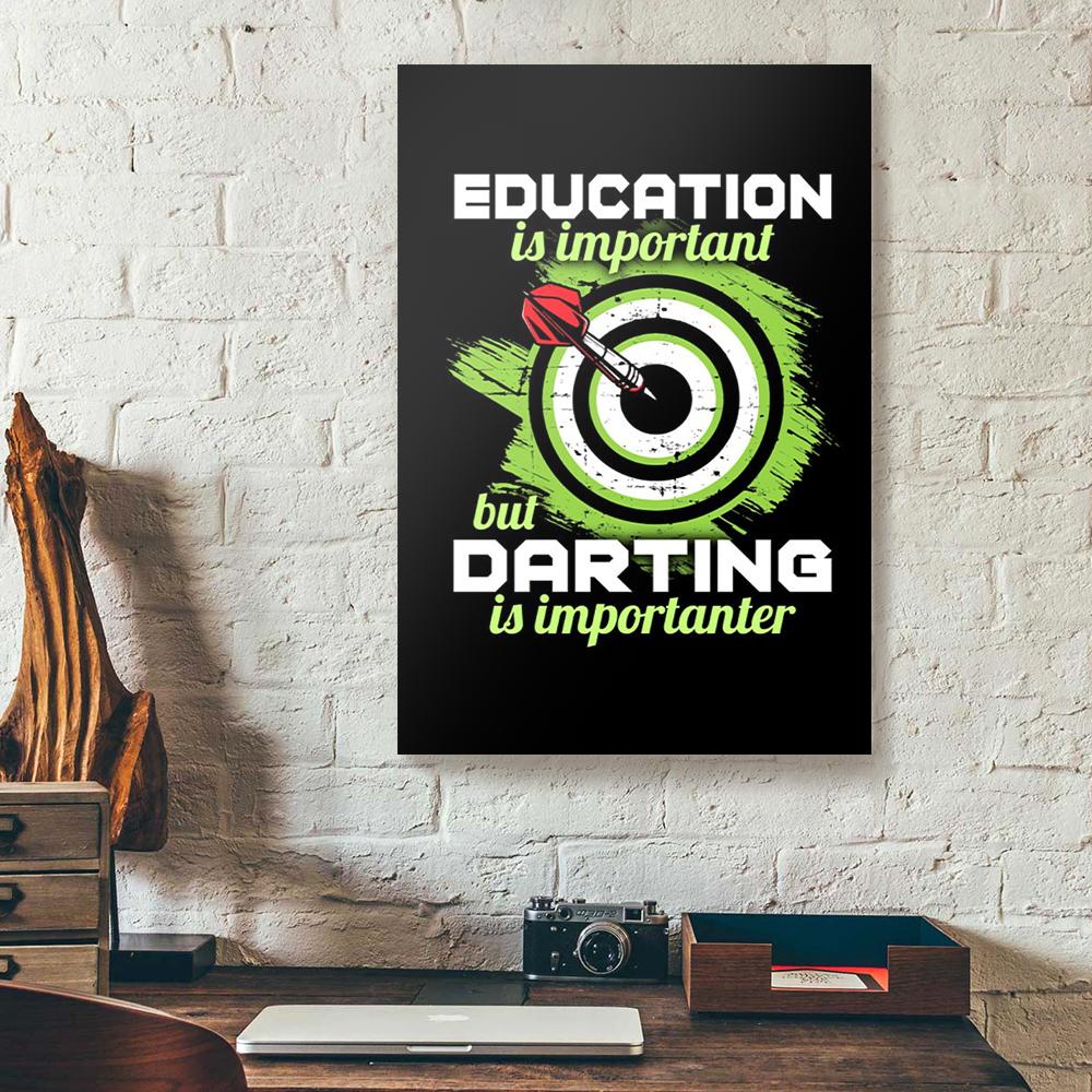dart canvas prints wall art decor 7563