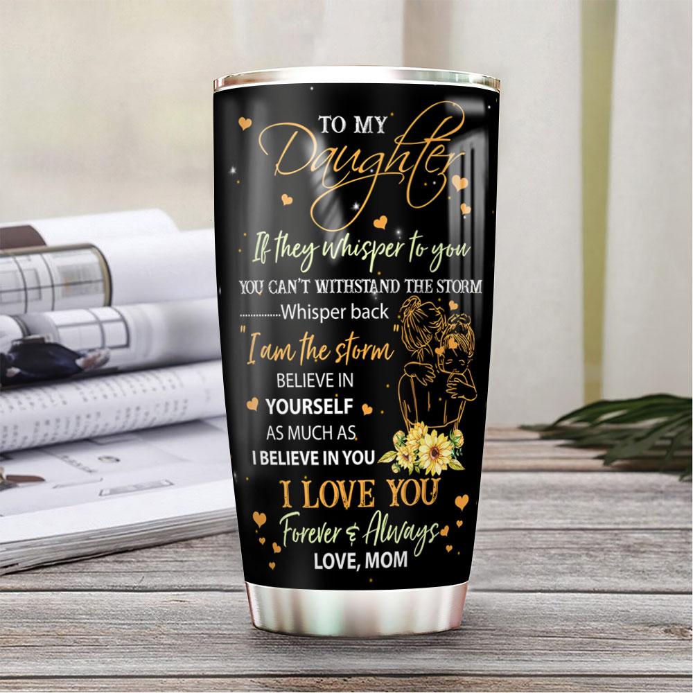 daughter personalized stainless steel tumbler 8425