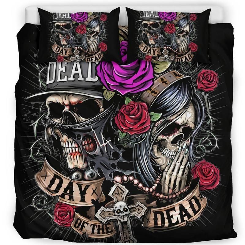 day of the dead bedding set bedroom decor 6160