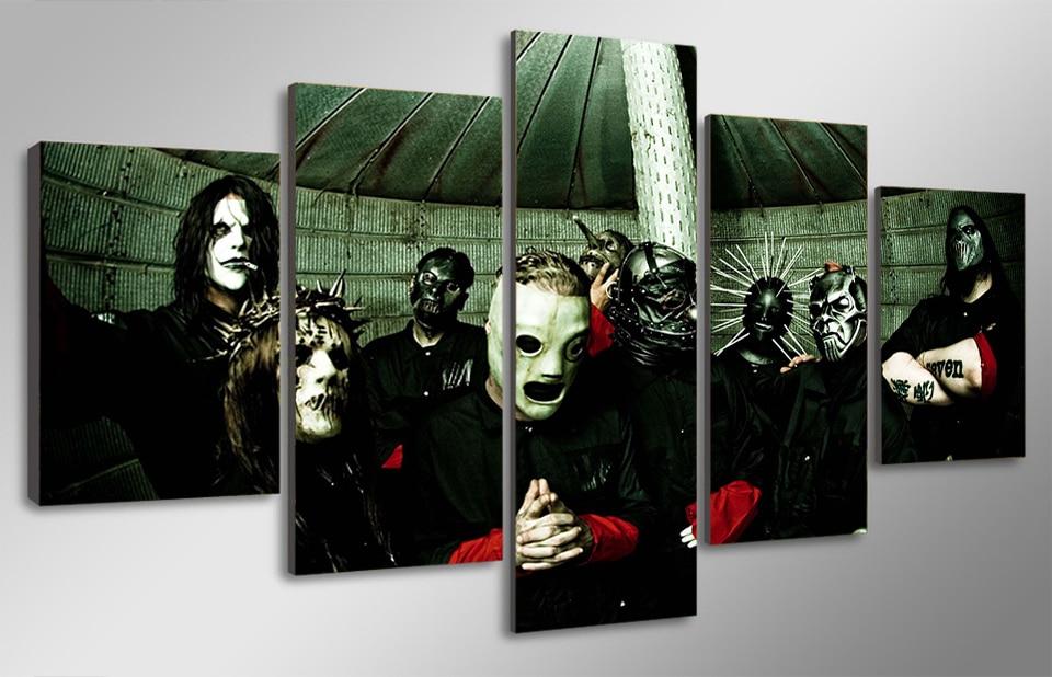 day of the dead face festival 5 panel canvas art wall decor 7879
