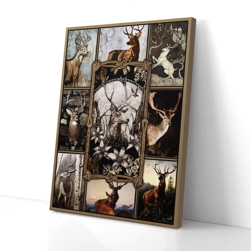 deer hunting canvas prints wall art decor 6259