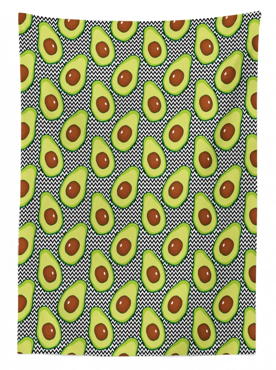 delicious vegan food 3d printed tablecloth table decor 4706