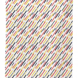 diagonal simple lines 3d printed tablecloth table decor 3983