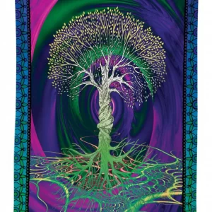 digital psychedelic art 3d printed tablecloth table decor 4910