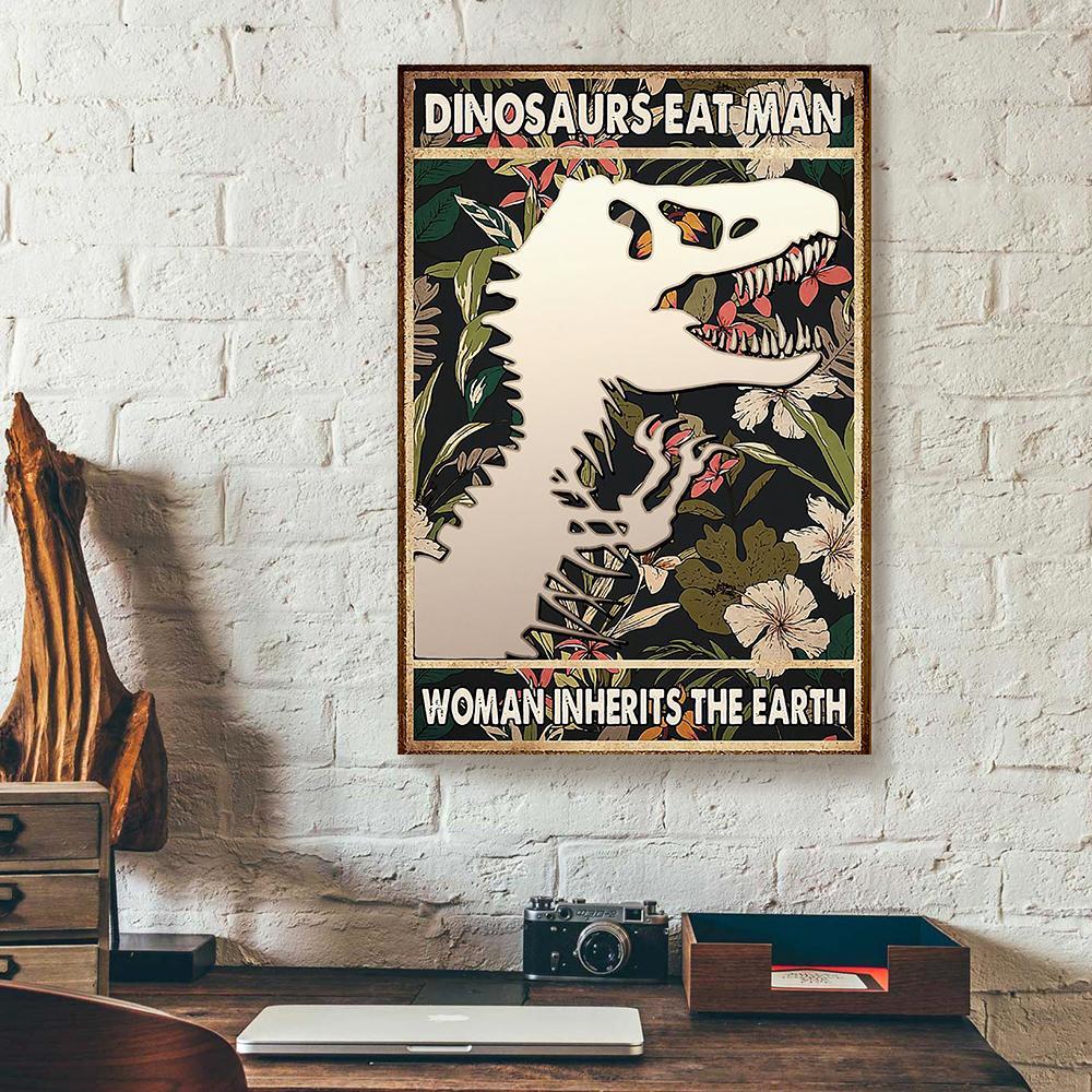 dinosaur canvas prints wall art decor 4140