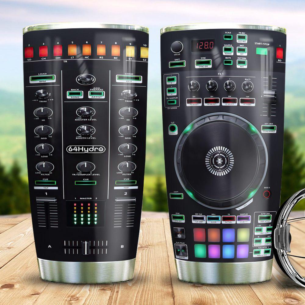 DJ Mixer Stainless Steel Tumbler