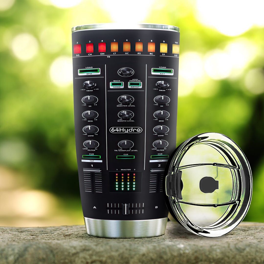 DJ Mixer Stainless Steel Tumbler