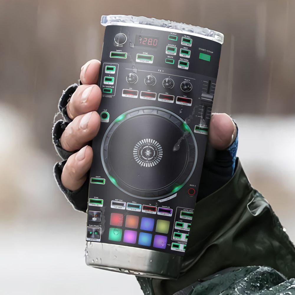 DJ Mixer Stainless Steel Tumbler