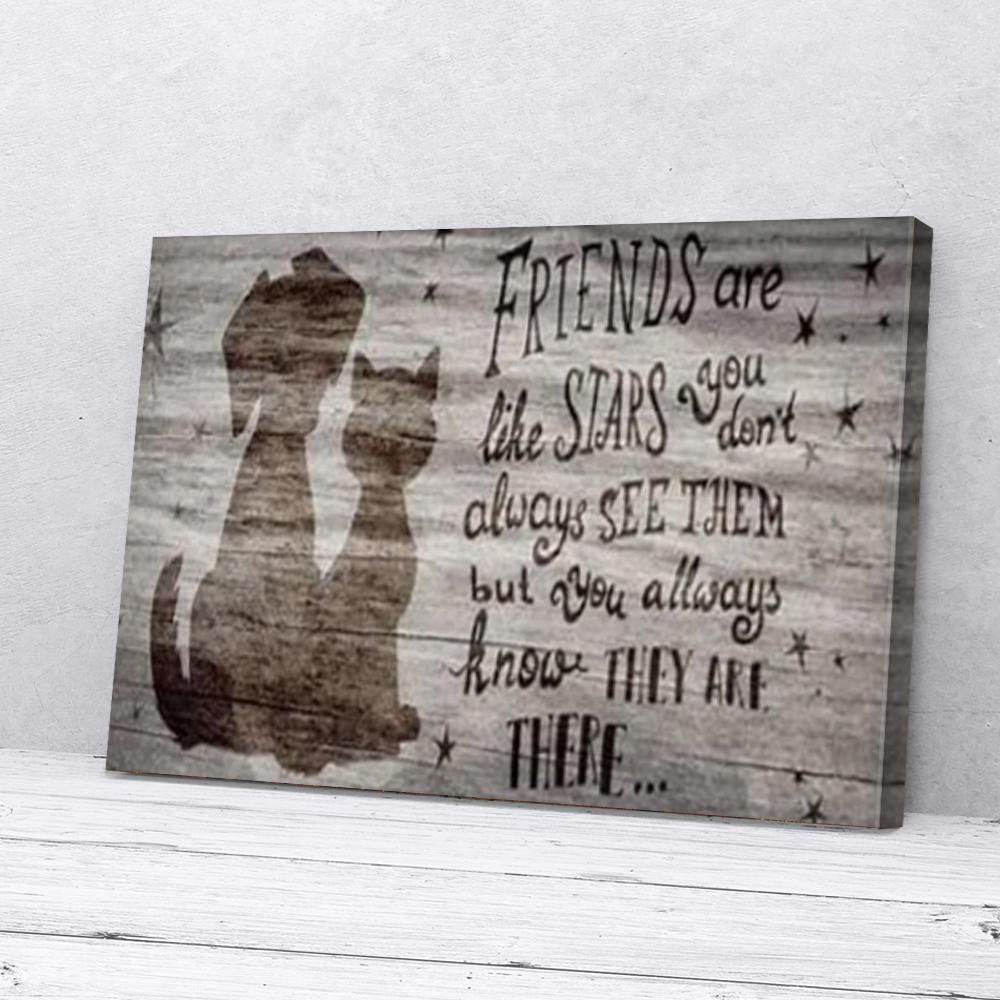 dog and cat canvas prints wall art decor 1406