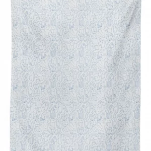 doodle crystals 3d printed tablecloth table decor 1954