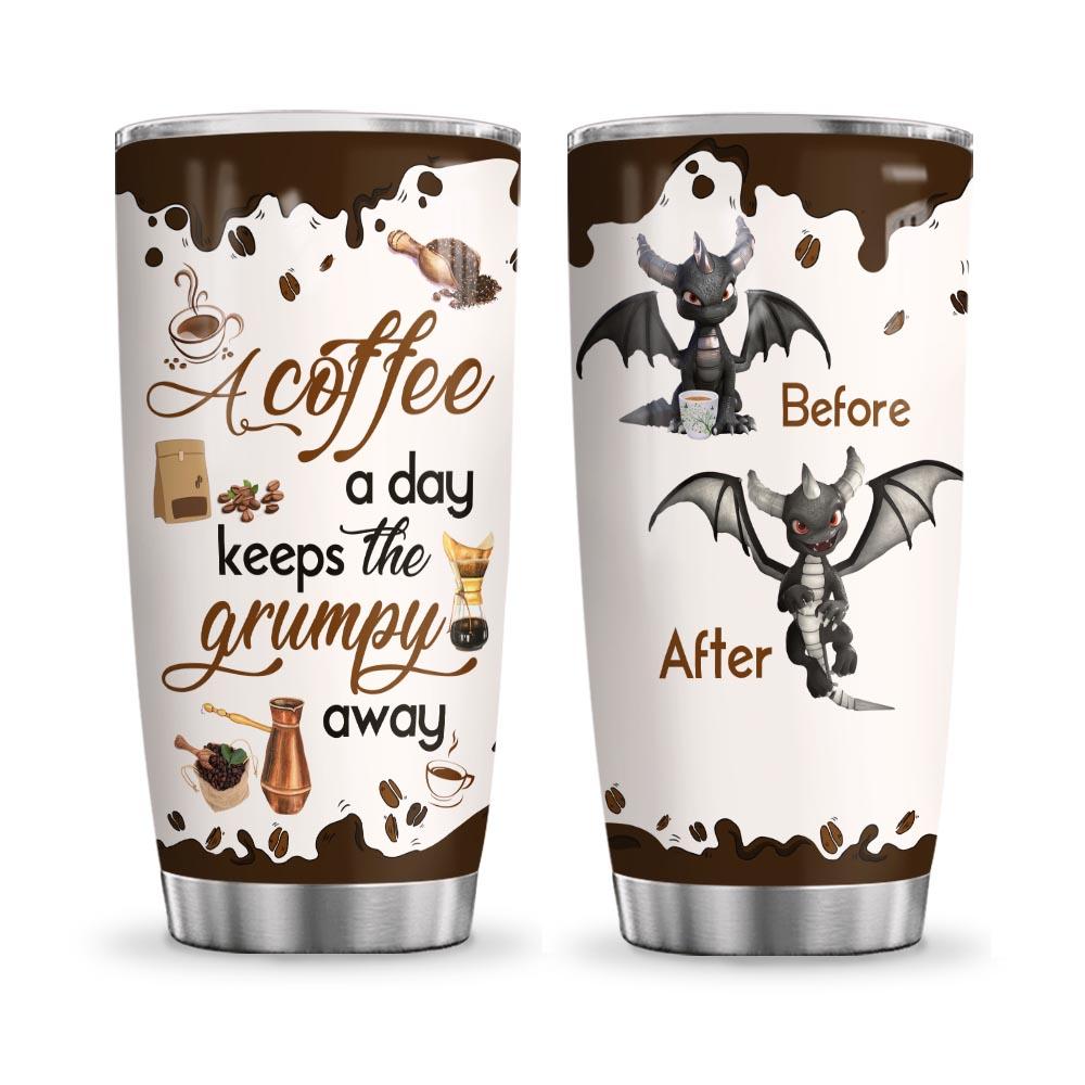 Dragon Coffee Personalized Stainless Steel Tumbler dragon coffee personalized stainless steel tumbler 1927