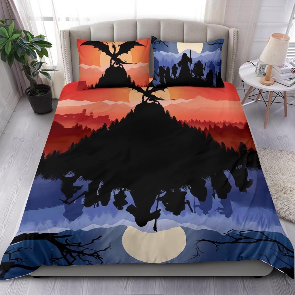 Dragon Viking Warrior Fight For Right Bedding Set Bedroom Decor dragon viking warrior fight for right bedding set bedroom decor 8715