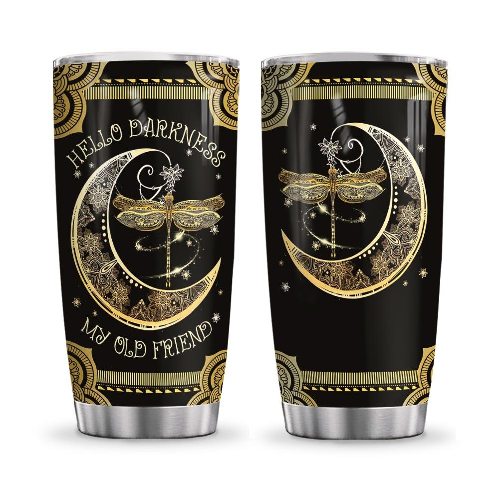 Dragonfly Mandala Personalized Stainless Steel Tumbler dragonfly mandala personalized stainless steel tumbler 5119