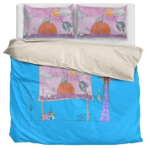 dream land painting duvet cover bedding set 3639