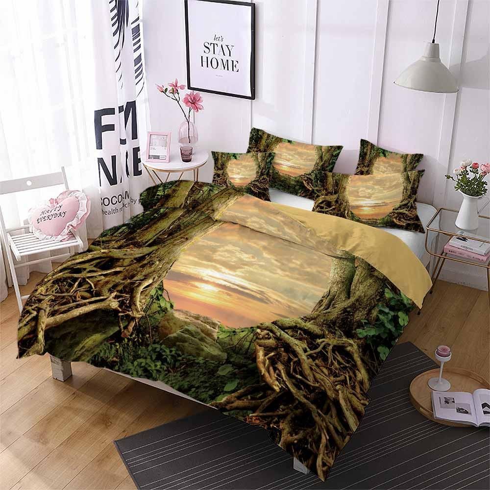 dreamland forest printed bedding set bedroom decor 2977