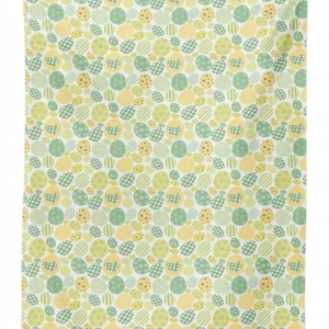 dyed eggs pastel tones 3d printed tablecloth table decor 6266