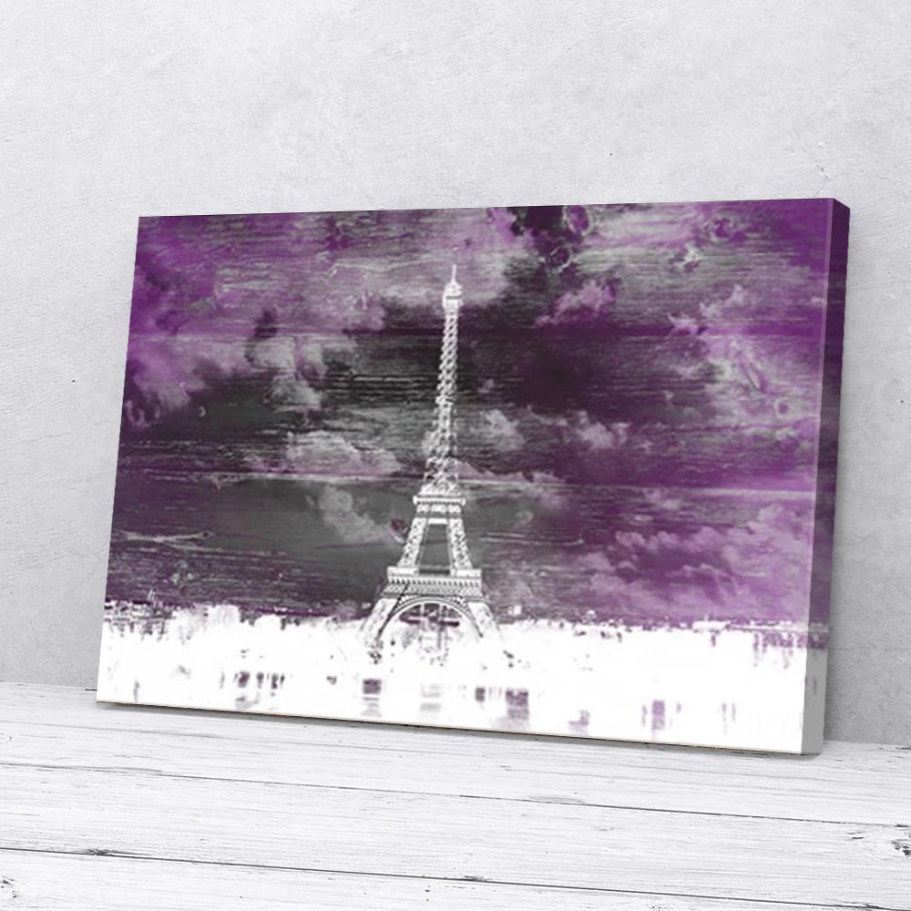 Elegant Paris White Silhouette Canvas Prints - Wall Art Decor elegant paris white silhouette canvas prints wall art decor 1273