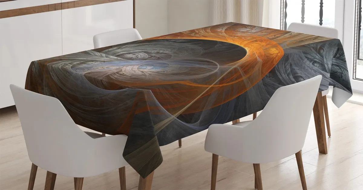 ethereal fantasy magic 3d printed tablecloth table decor 8711