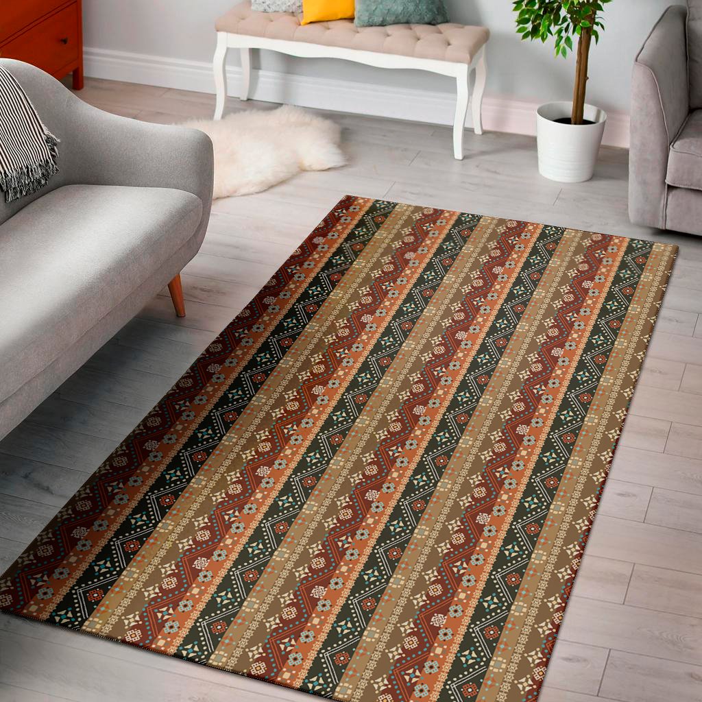 Ethnic Boho Tribal Pattern Print Area Rug Floor Decor ethnic boho tribal pattern print area rug floor decor 8806