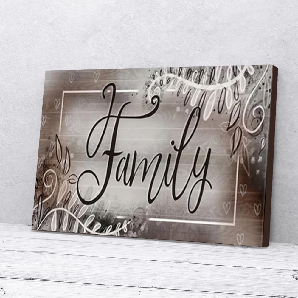 family canvas prints wall art decor 6231