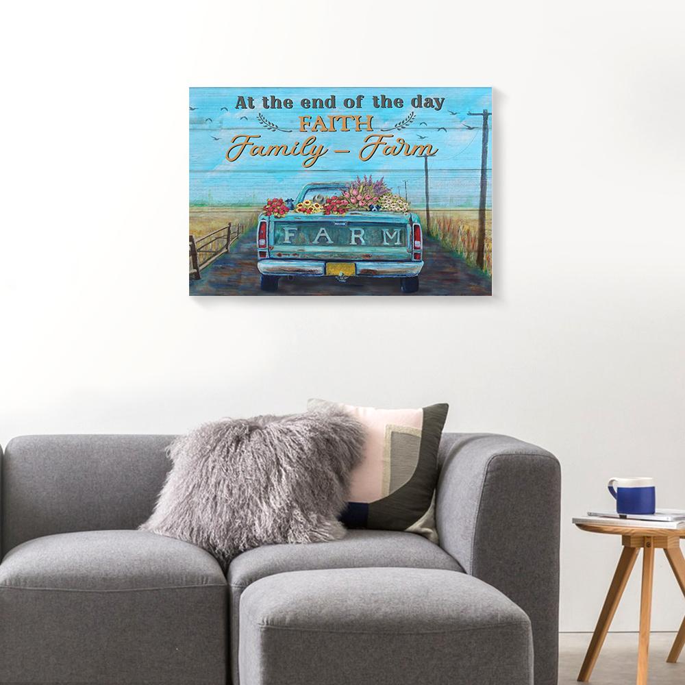 family farm canvas prints wall art decor 8965