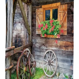 farmhouse countryside 3d printed tablecloth table decor 1803