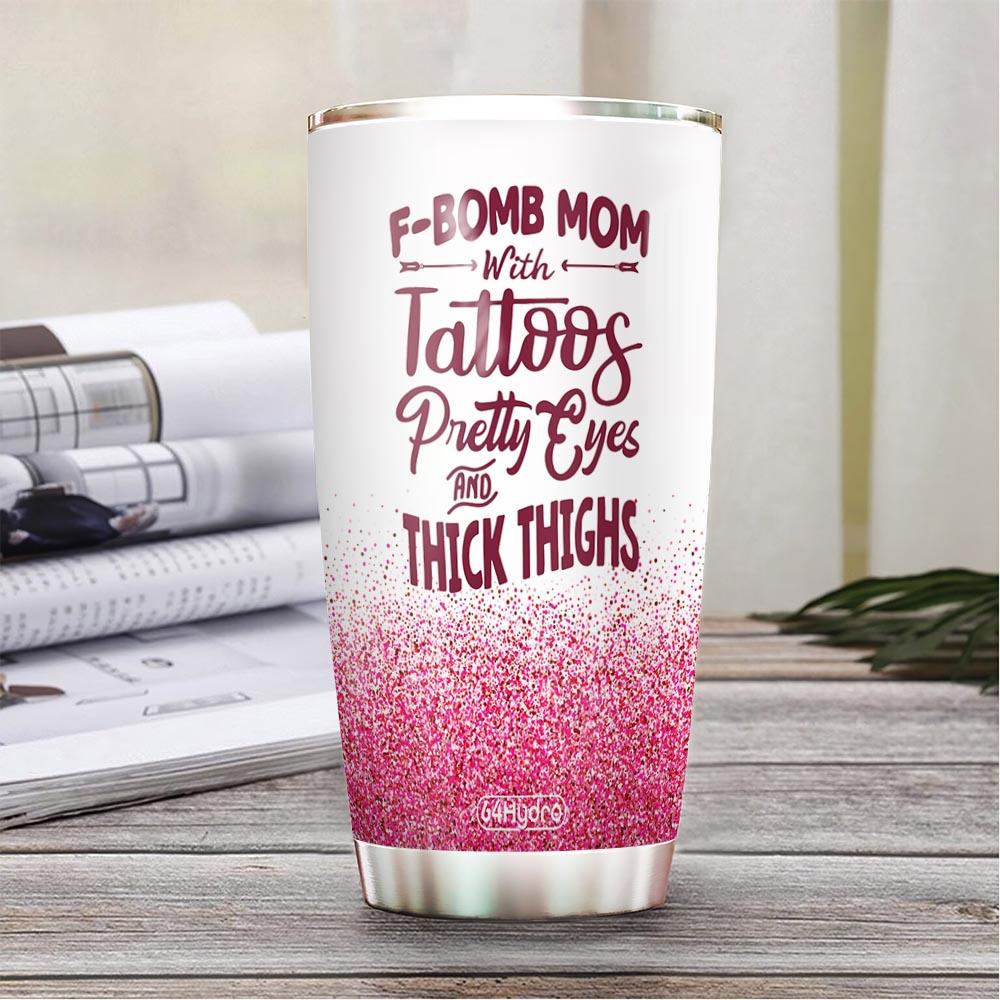 Fbomb Mom Personalized Stainless Steel Tumbler fbomb mom personalized stainless steel tumbler 4861