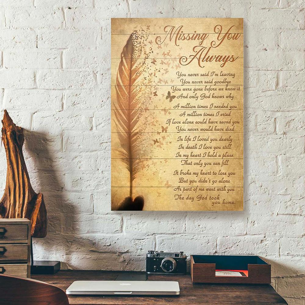 feather butterfly canvas prints wall art decor 1353
