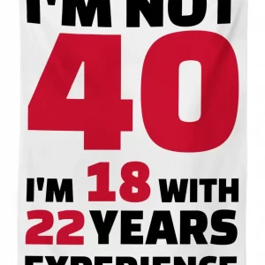 feel 18 words 3d printed tablecloth table decor 4016