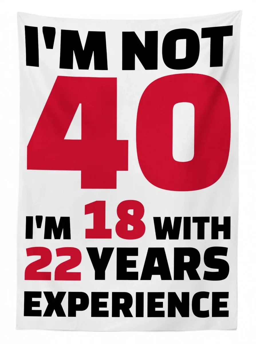 feel 18 words 3d printed tablecloth table decor 4016