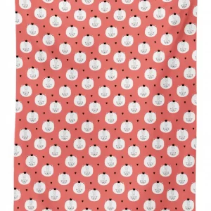 felines crowns and hearts 3d printed tablecloth table decor 7026