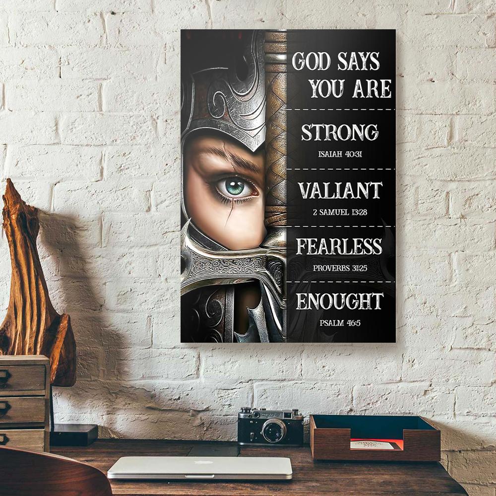 female warriors canvas prints wall art decor 4752