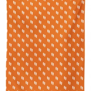 fiery tone sandals 3d printed tablecloth table decor 5179